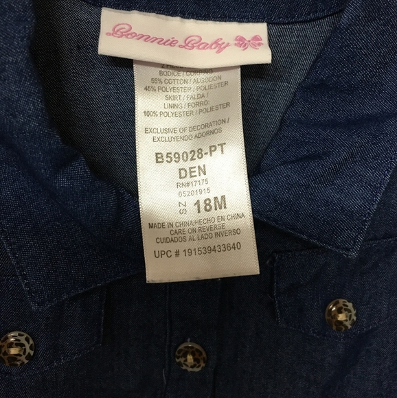 Bonnie Baby Baby Girl Dress - Picture 3 of 4